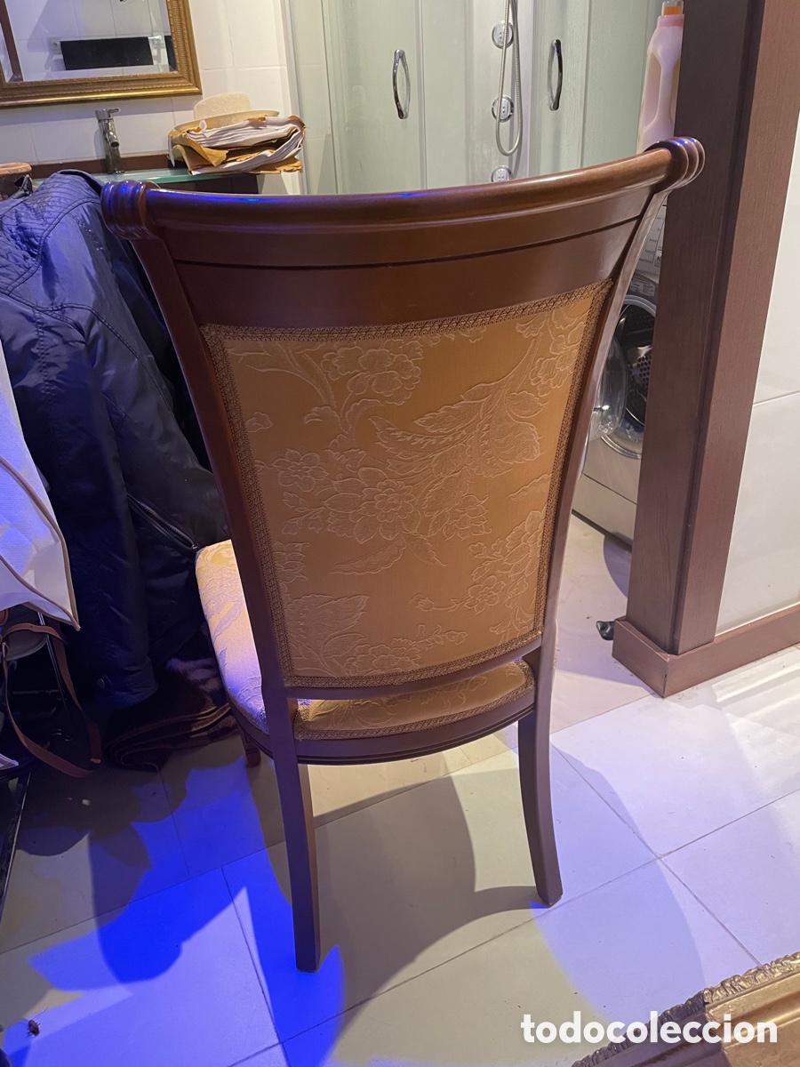 Antig&uuml;edades: 6 sillas comedor imperio - Foto 2
