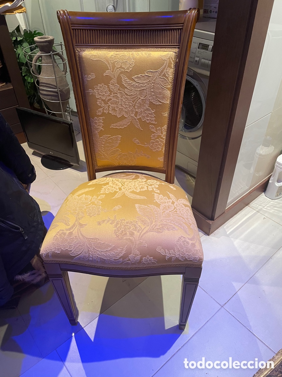 Antig&uuml;edades: 6 sillas comedor imperio - Foto 1
