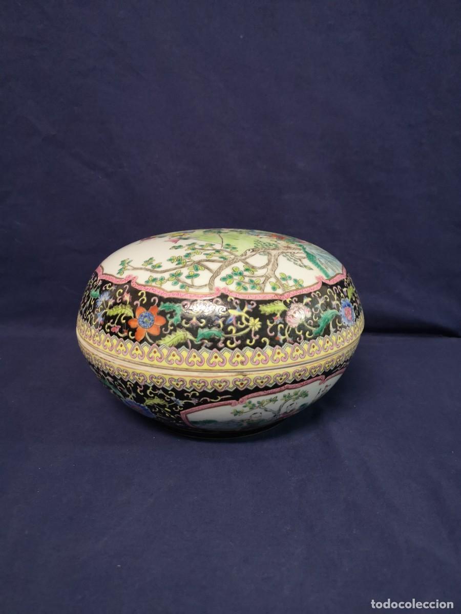Antig&uuml;edades: CAJA CHINA EN PORCELANA - Foto 5