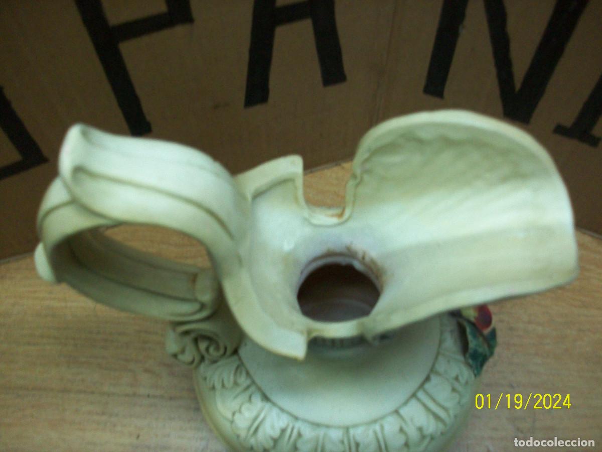 Antig&uuml;edades: ANTIGUA JARRA DE CERAMICA - Foto 5