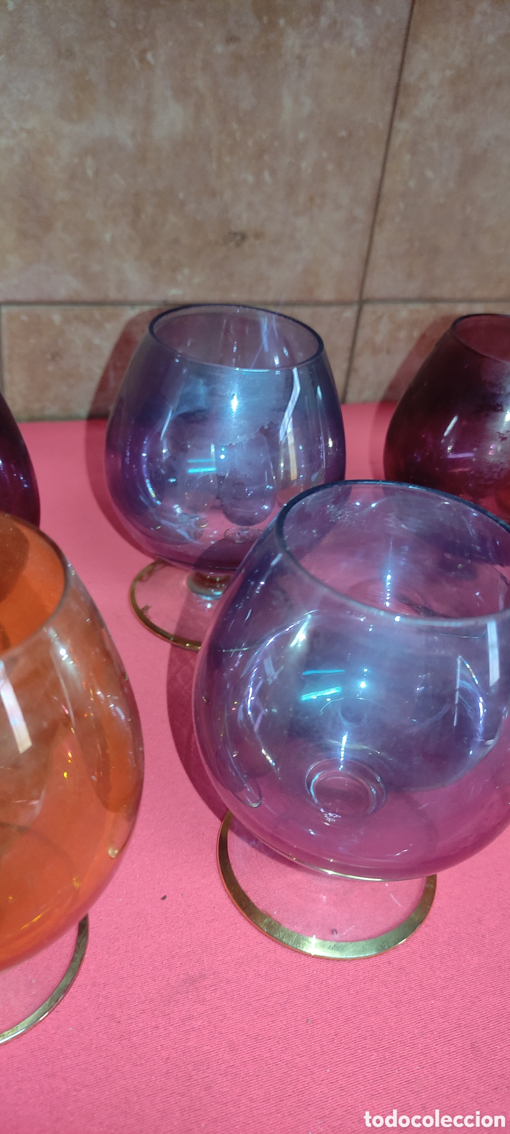Antig&uuml;edades: COPAS BRANDY - Foto 3