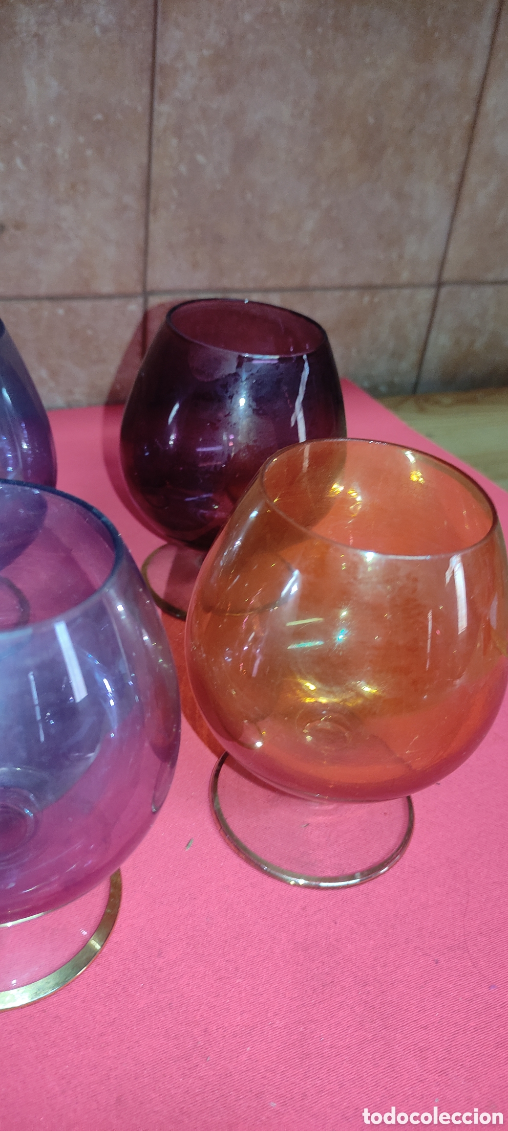 Antig&uuml;edades: COPAS BRANDY - Foto 4