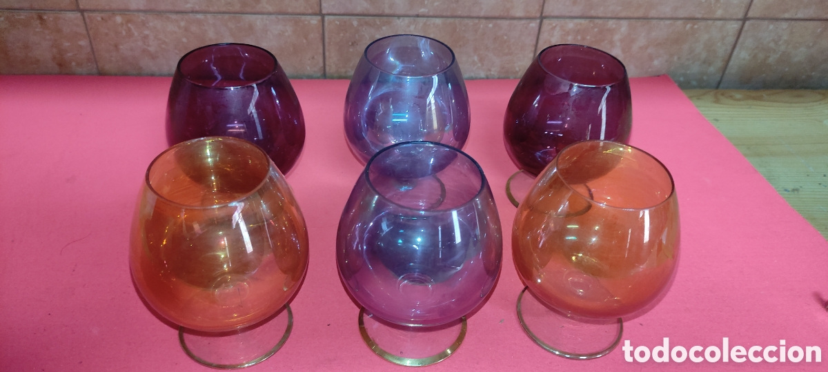 Antig&uuml;edades: COPAS BRANDY - Foto 5