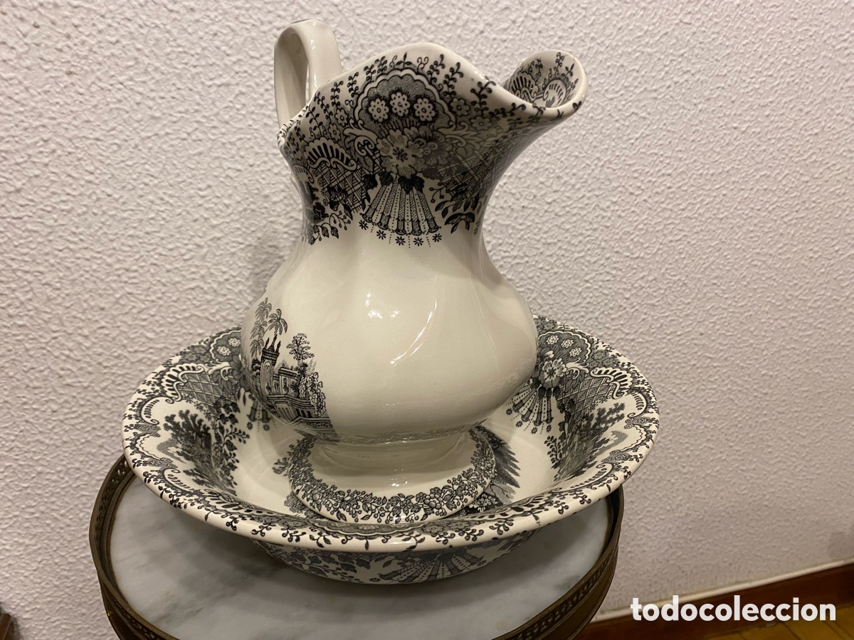 Antig&uuml;edades: Aguamanil de La Cartuja (Pickman) - Foto 2