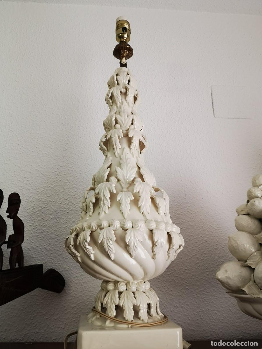 Antig&uuml;edades: Lampara cer&aacute;mica Manises - Foto 7