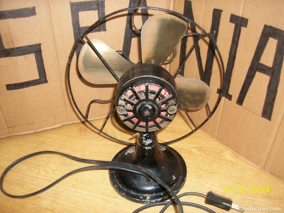 Antig&uuml;edades: ANTIGUO VENTILADOR AEG-FUNCIONA - Foto 5