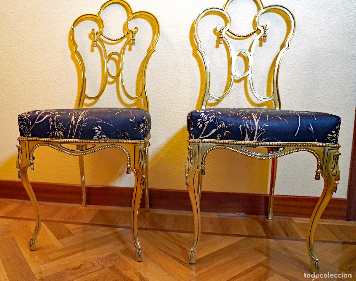 Antig&uuml;edades: SILLAS BRONCE , Peris Andreu - Foto 5