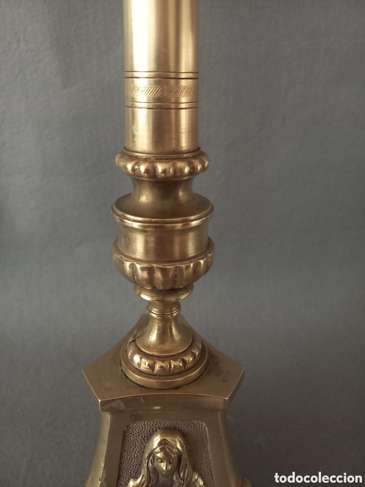 Antig&uuml;edades: HACHERO DE BRONCE EN PERFECTO ESTADO - Foto 2