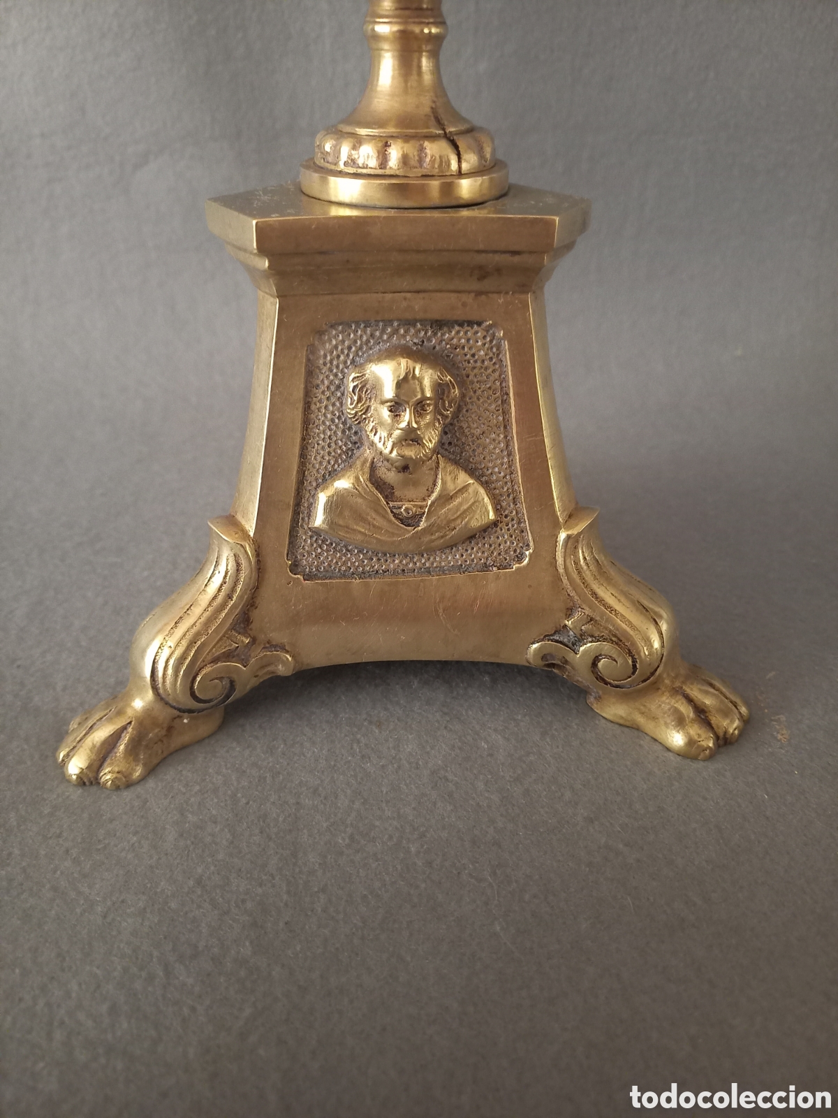 Antig&uuml;edades: HACHERO DE BRONCE EN PERFECTO ESTADO - Foto 5