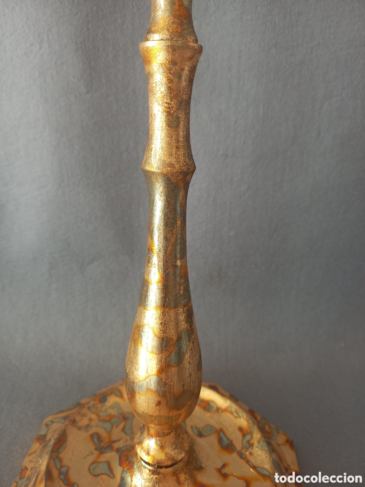 Antig&uuml;edades: Candelabro de bronce - Foto 3