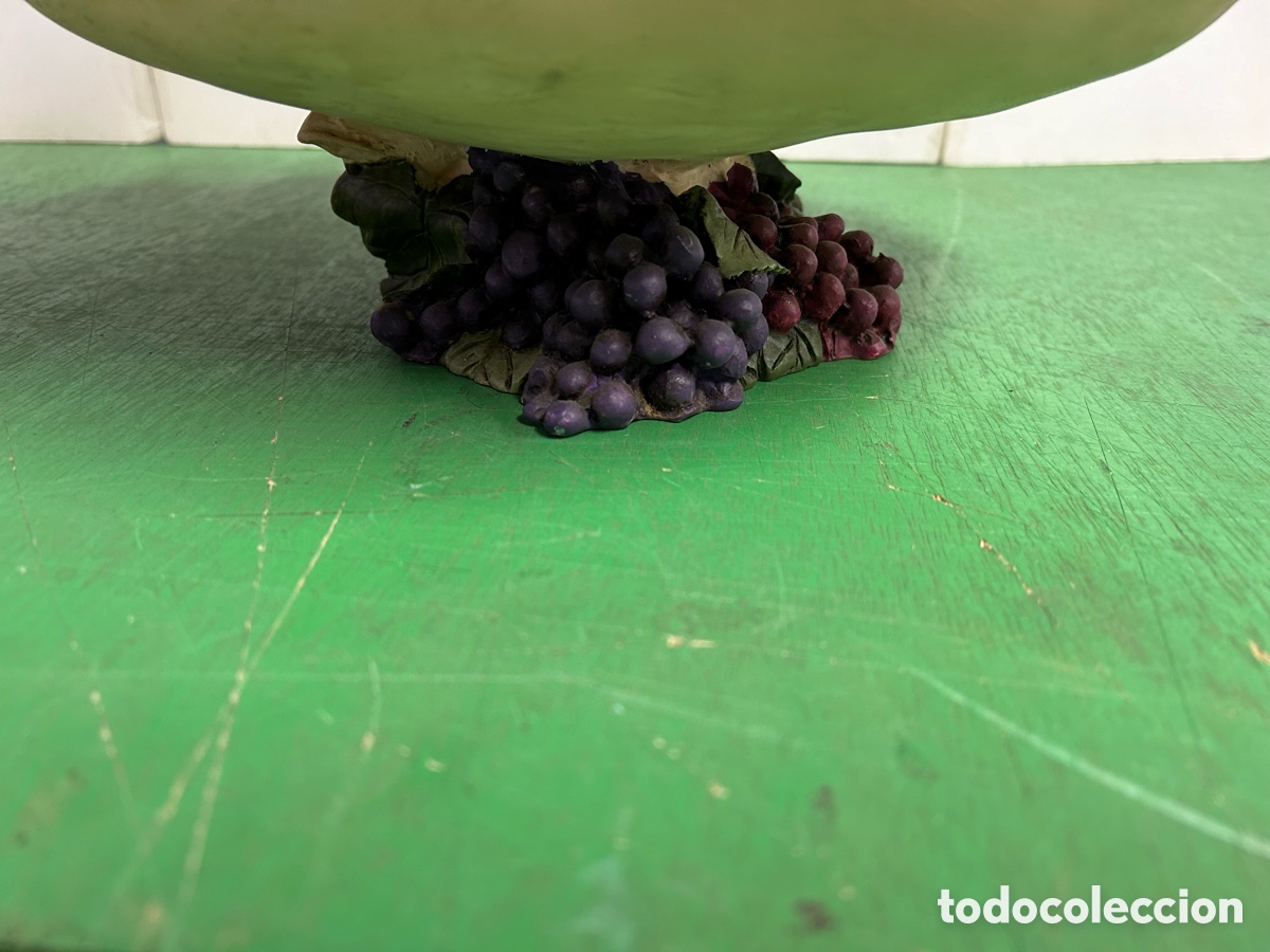 Antig&uuml;edades: CENTRO MESA RESINA FRUTERO - Foto 2
