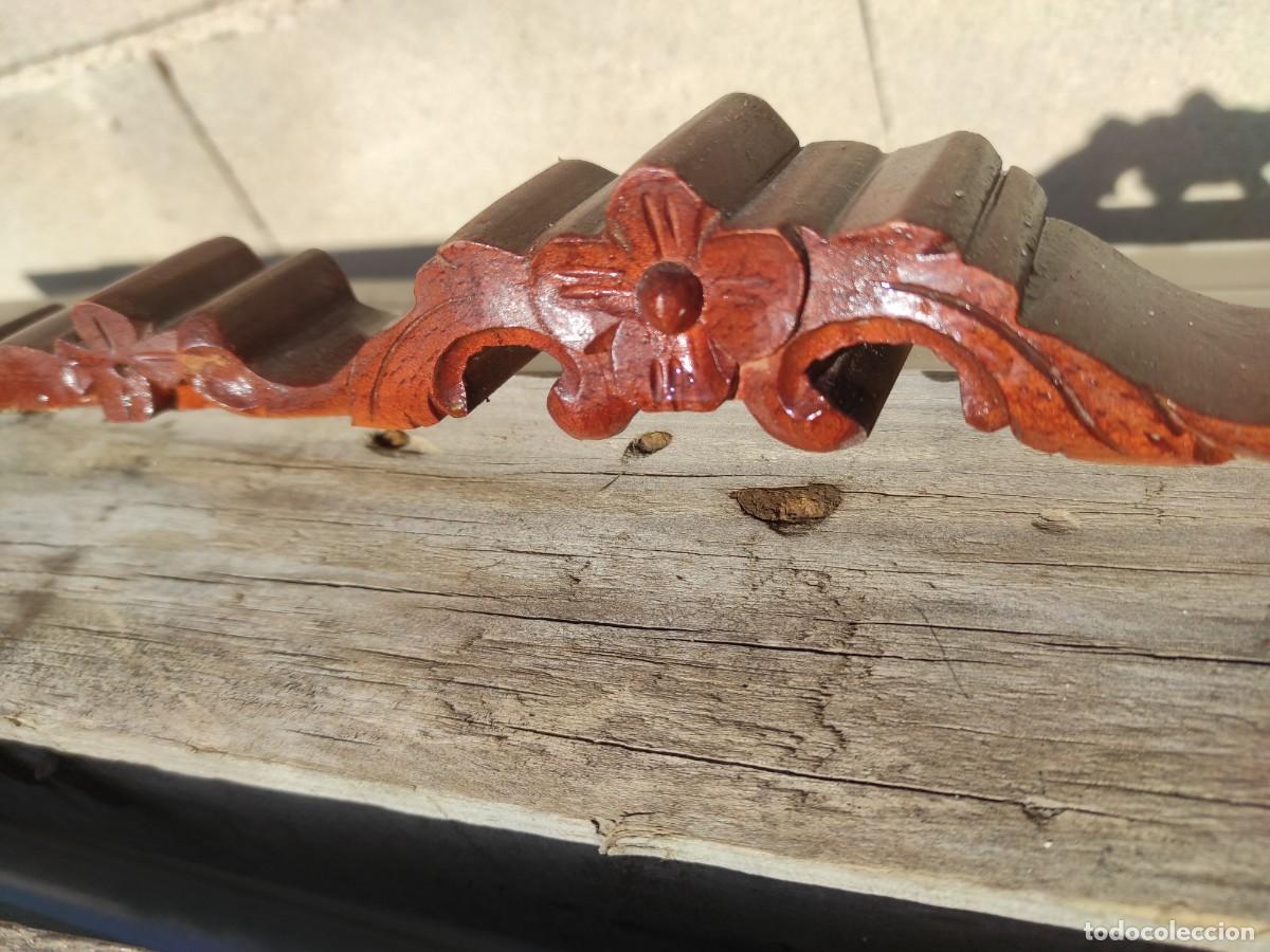 Antig&uuml;edades: Copete de madera - Foto 1