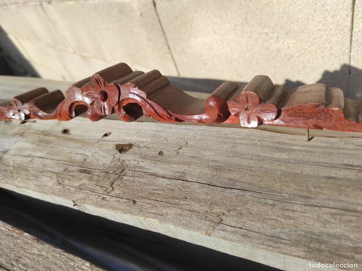 Antig&uuml;edades: Copete de madera - Foto 4