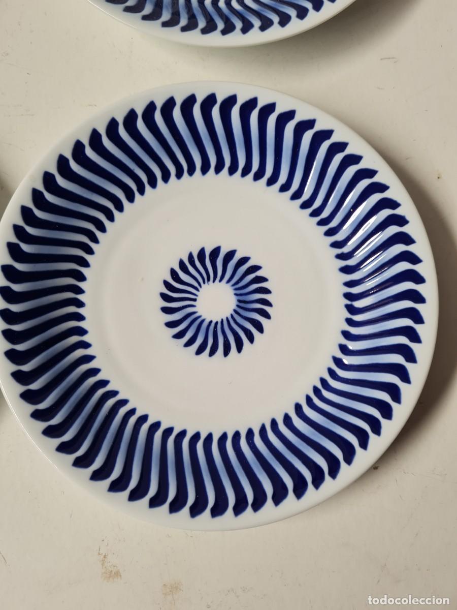 Antig&uuml;edades: CASTRO SARGADELOS 4 PLATOS POSTRE(17 cms) - Foto 2