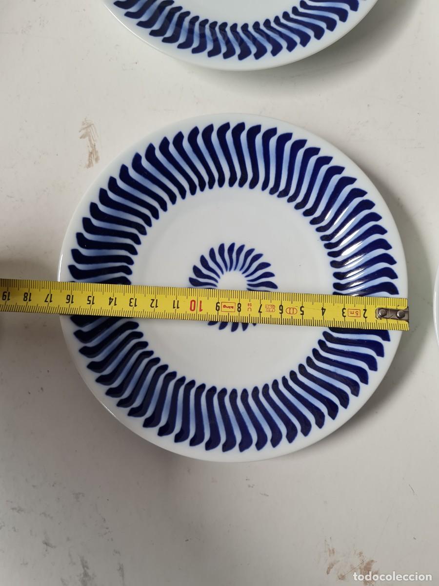 Antig&uuml;edades: CASTRO SARGADELOS 4 PLATOS POSTRE(17 cms) - Foto 4