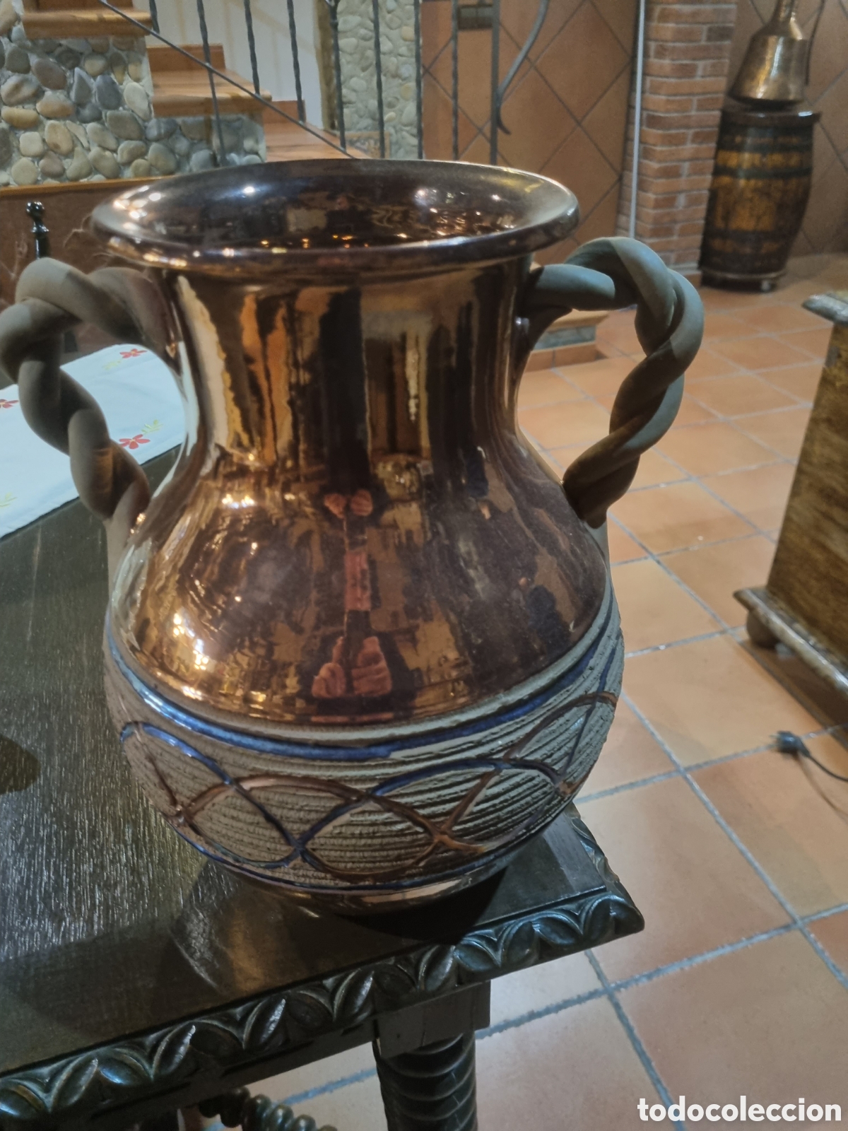 Antig&uuml;edades: Jarr&oacute;n de barro - Foto 2