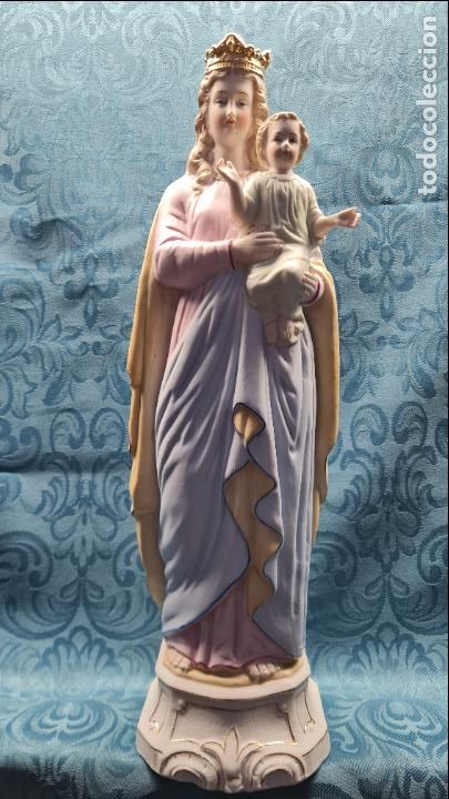 Antig&uuml;edades: VIRGEN CON NI&Ntilde;O EN BRAZOS - Foto 1