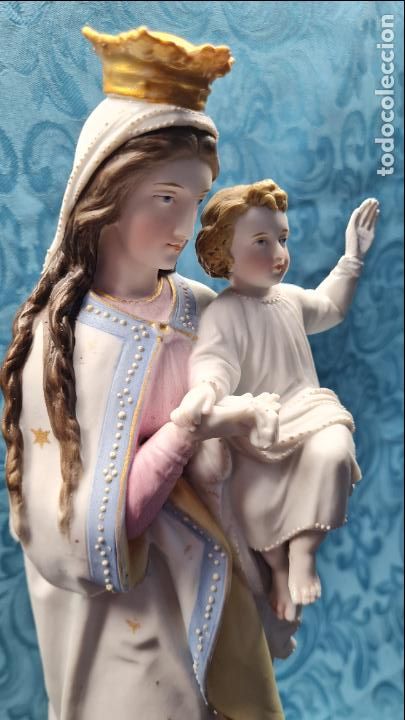 Antig&uuml;edades: VIRGEN CON NI&Ntilde;O EN BRAZOS - Foto 5
