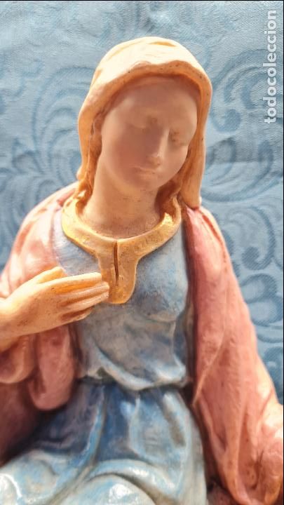 Antig&uuml;edades: VIRGEN CON NI&Ntilde;O EN CUNA - Foto 2