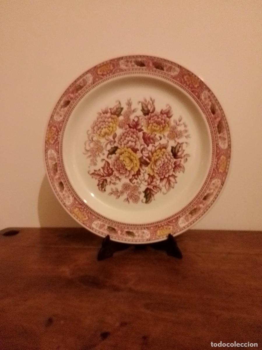 Antiquit&auml;ten: Ridgway Plato Llano . Colecci&oacute;n Canterbury