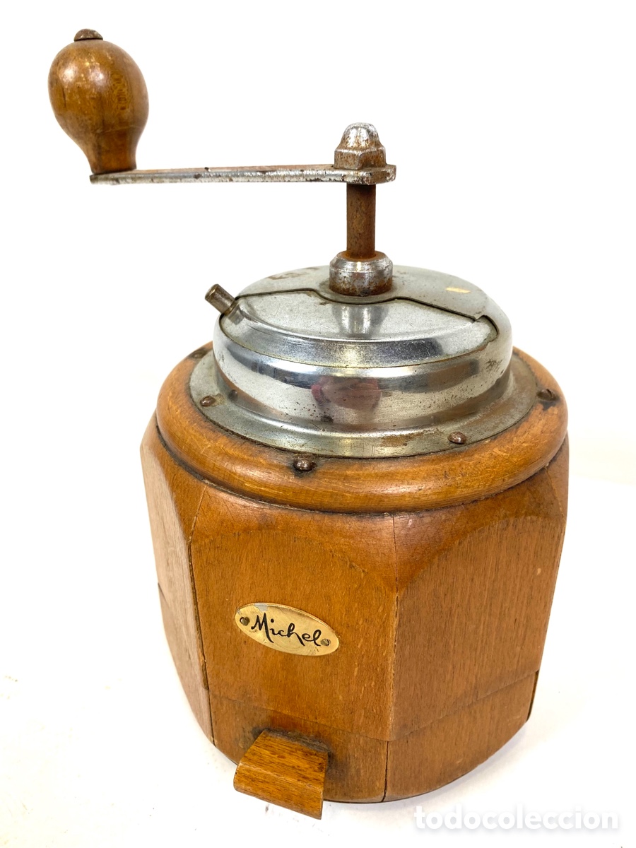 Antig&uuml;edades: MOLINILLO DE CAFE MiCHEL - MADERA HIERRO