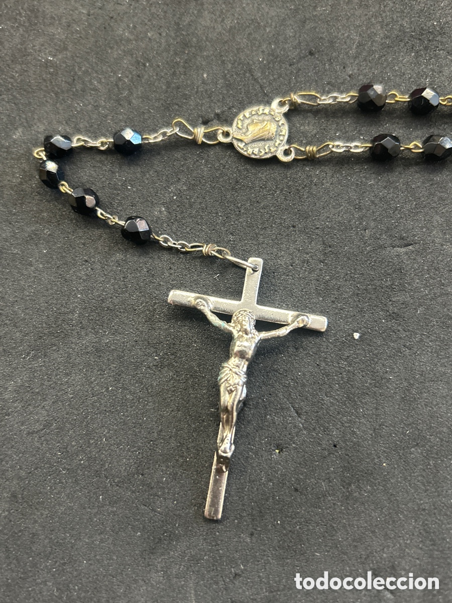 Antig&uuml;edades: Rosario de &oacute;nix o azabache - Foto 3