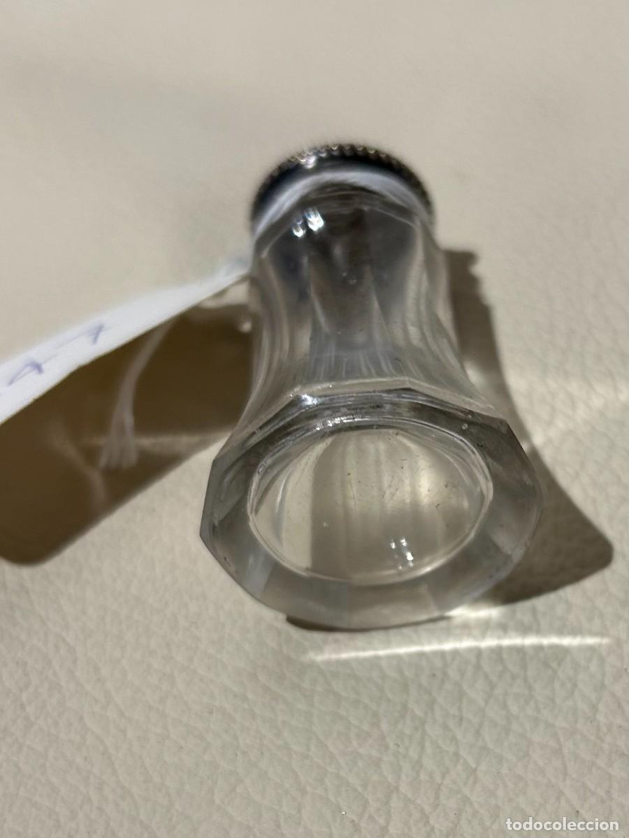 Antig&uuml;edades: SALERO DE CRISTAL Y PLATA - Foto 3