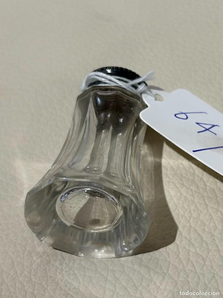 Antig&uuml;edades: SALERO DE CRISTAL Y PLATA - Foto 3