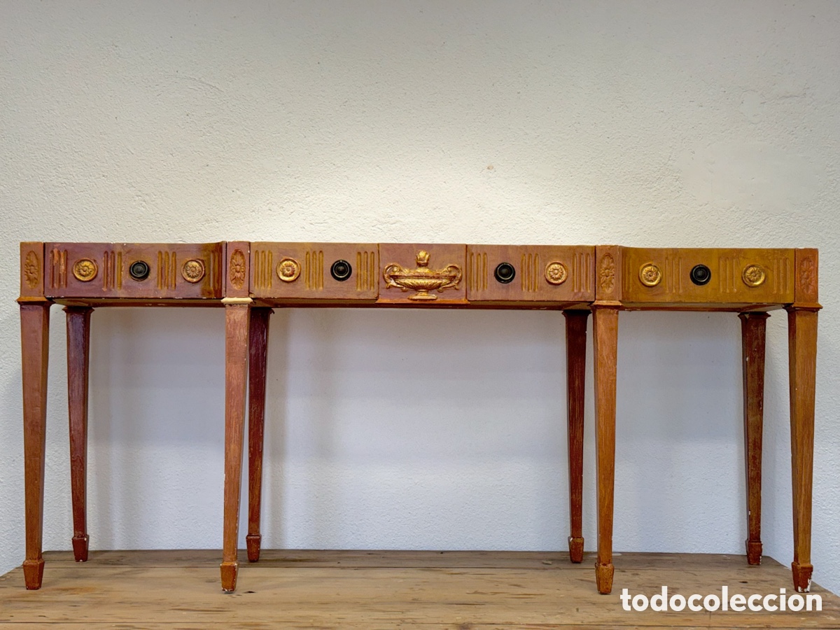 Antig&uuml;edades: Consola estilo Luis XVI - Foto 1