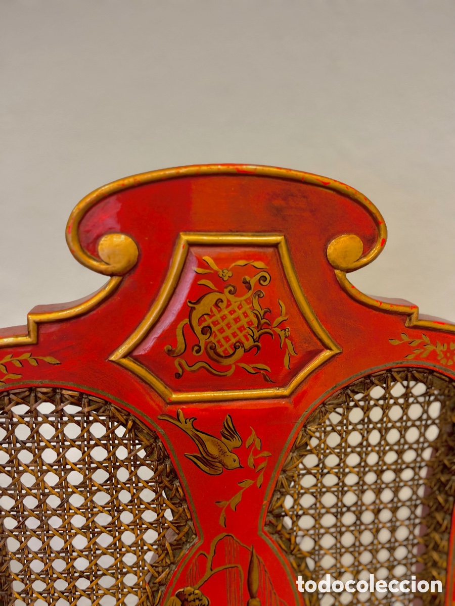 Antig&uuml;edades: Pareja de sillas chinas - Foto 6