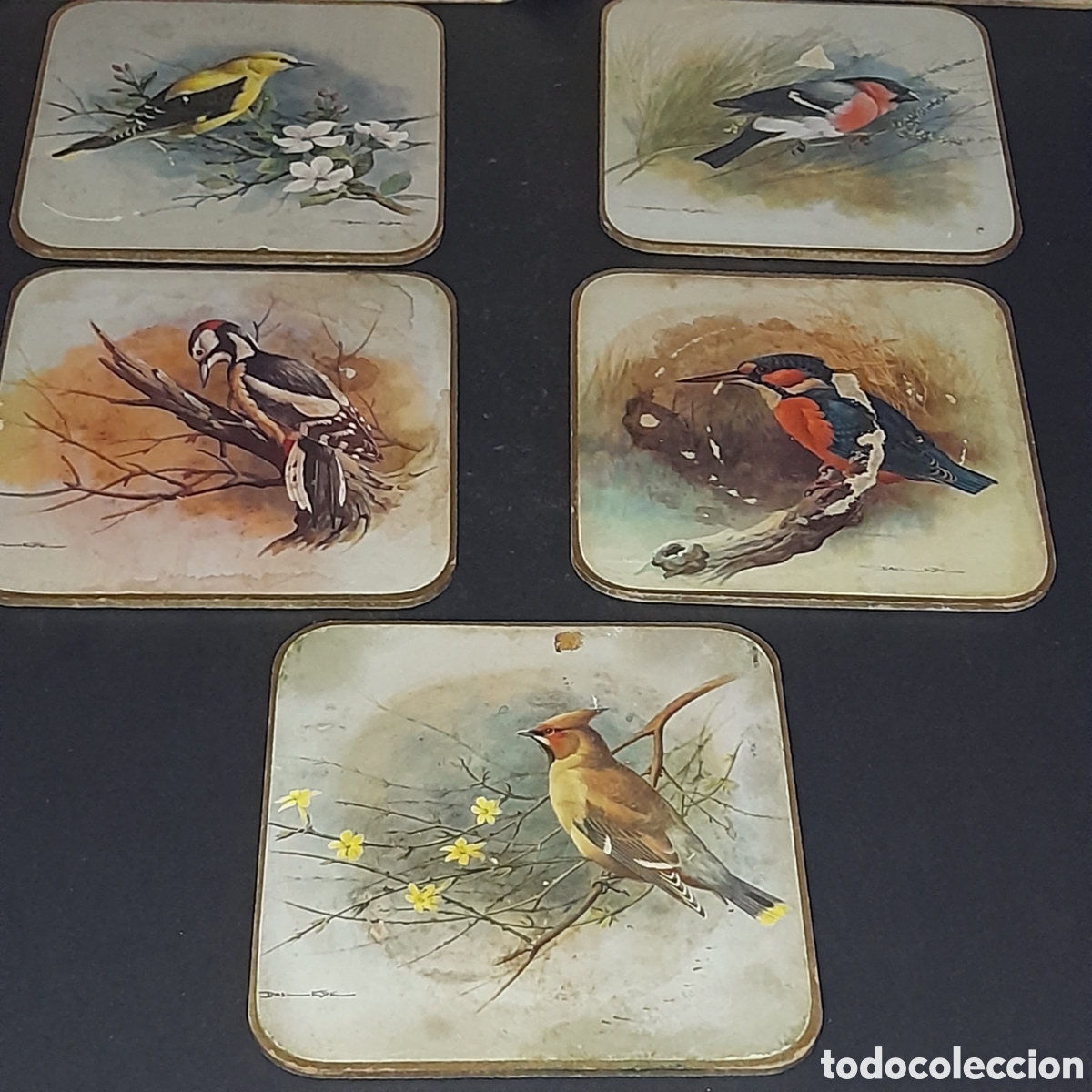 Antig&uuml;edades: Antiguos posavasos y posaplatos. - Foto 3