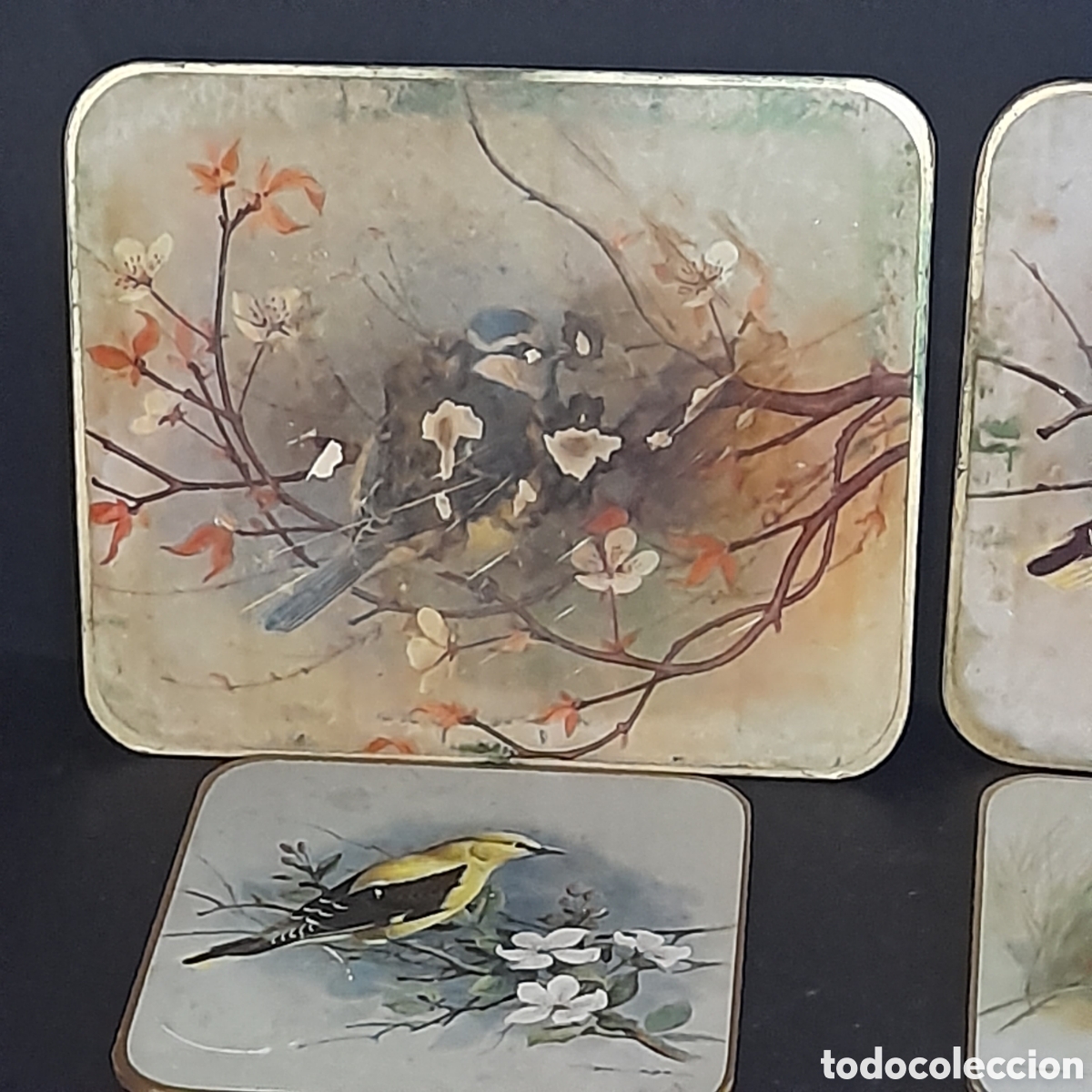 Antig&uuml;edades: Antiguos posavasos y posaplatos. - Foto 5