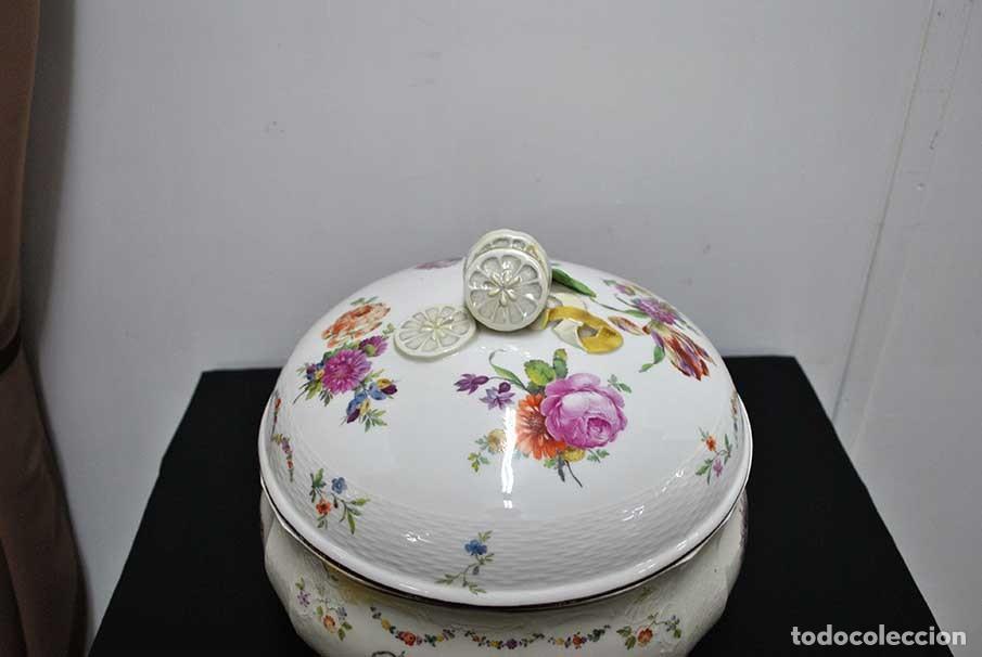 Antig&uuml;edades: SOPERA DE PORCELANA ALEMANA - Foto 4