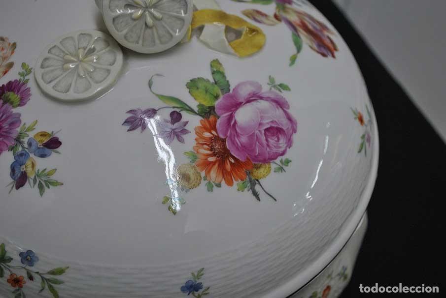 Antig&uuml;edades: SOPERA DE PORCELANA ALEMANA - Foto 6
