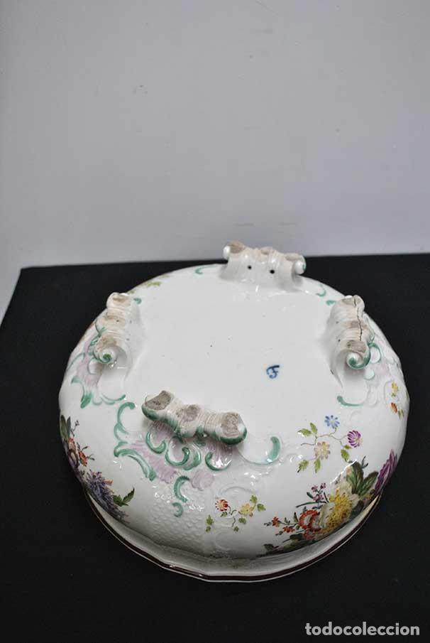 Antig&uuml;edades: SOPERA DE PORCELANA ALEMANA - Foto 11