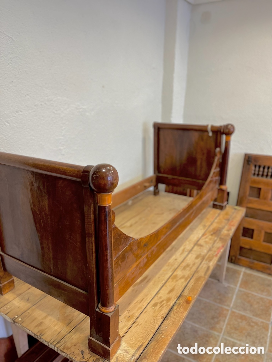 Antig&uuml;edades: Cama de barco a&ntilde;o 1830 - Foto 3