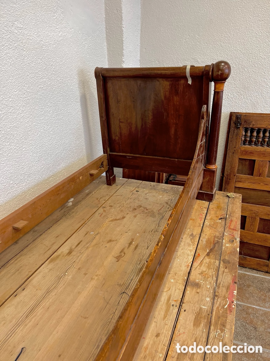 Antig&uuml;edades: Cama de barco a&ntilde;o 1830 - Foto 4