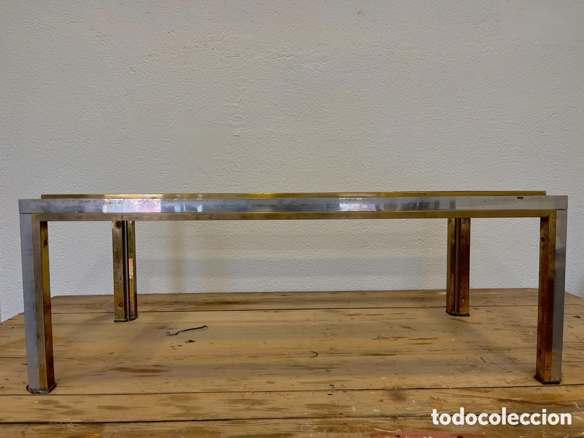 Antig&uuml;edades: Mesa Willy Rizzo metal - Foto 2