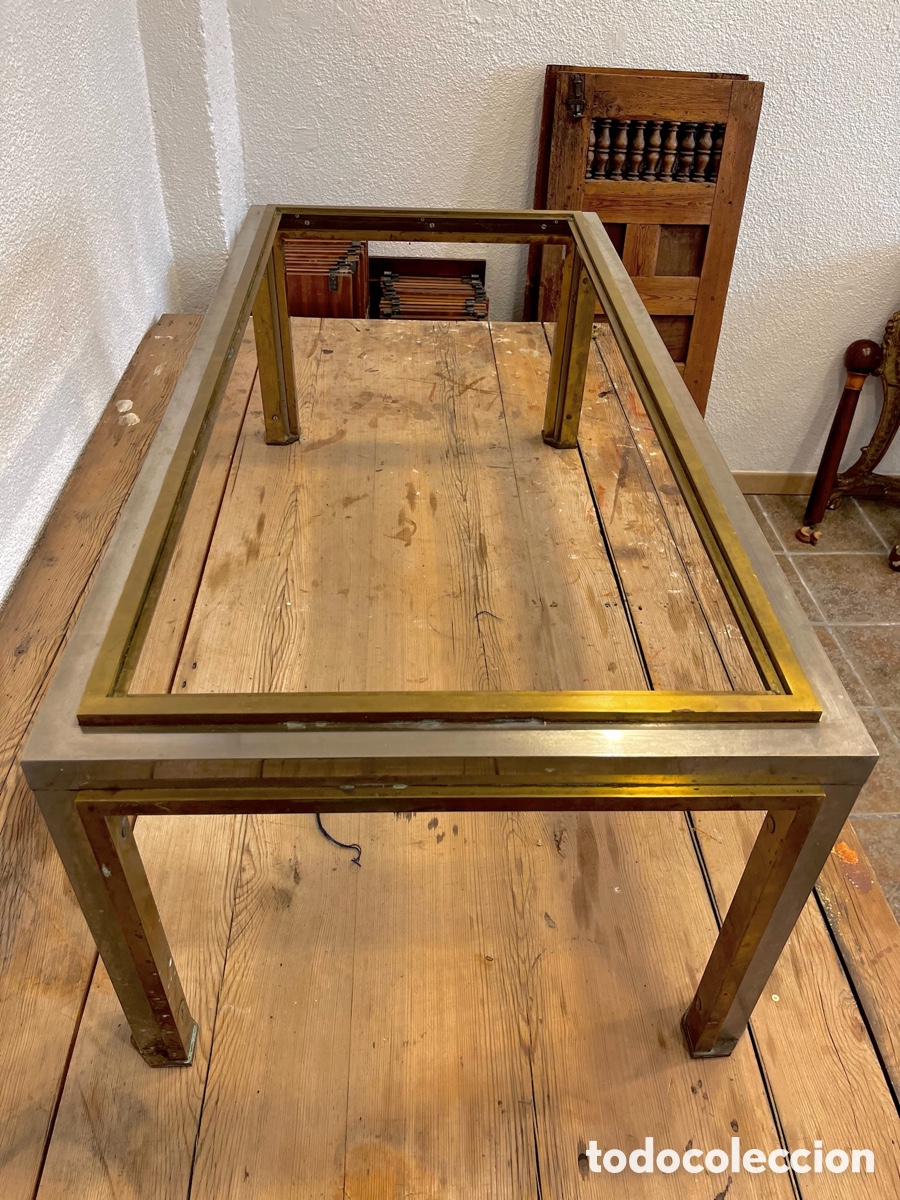 Antig&uuml;edades: Mesa Willy Rizzo metal - Foto 3