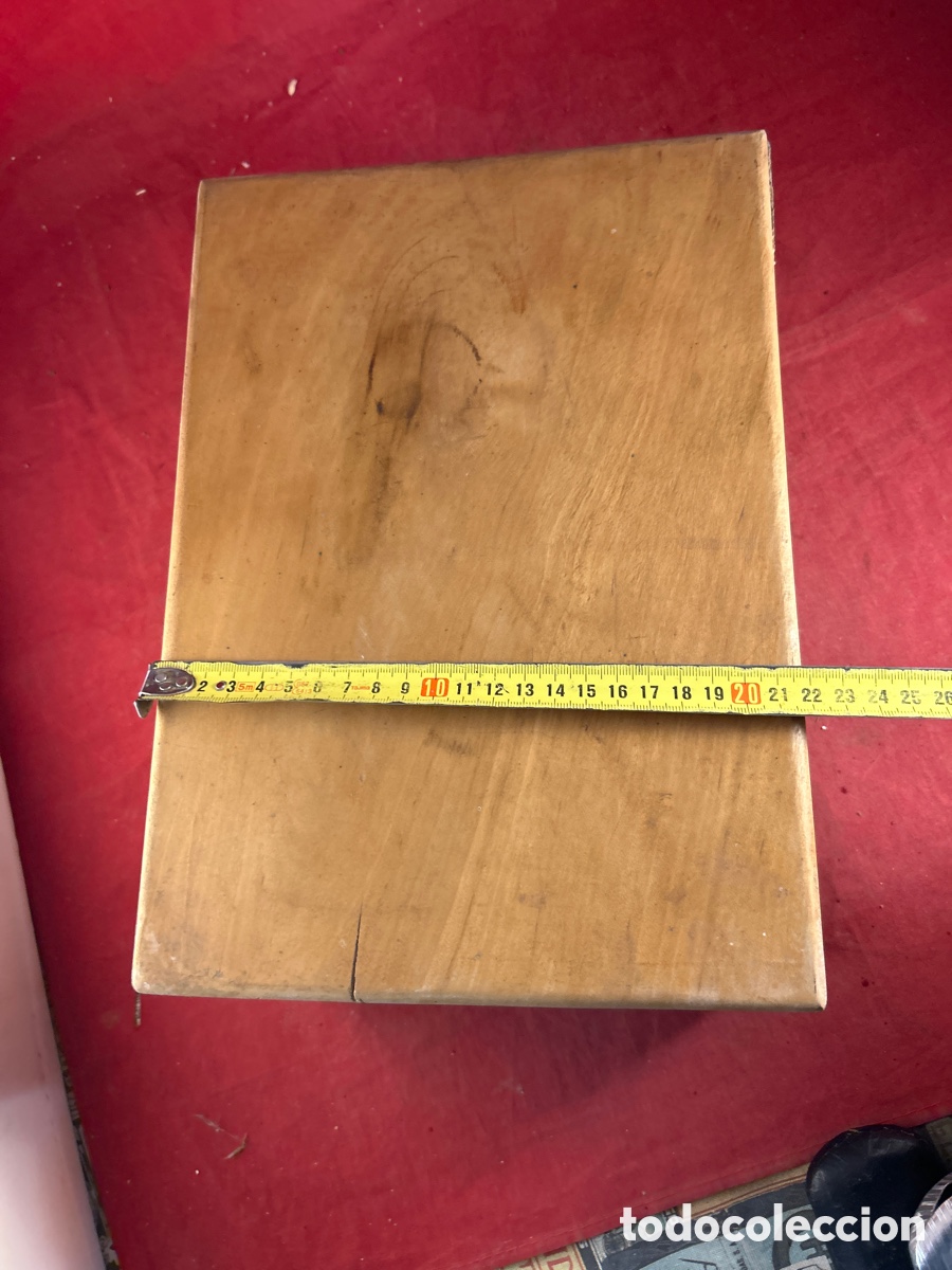 Antig&uuml;edades: Caja de madera - Foto 6