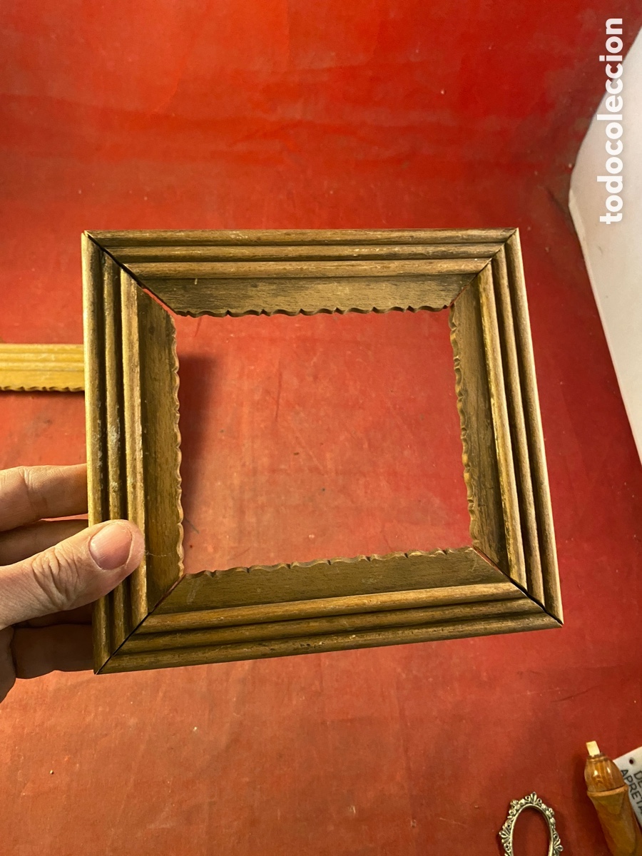 Antig&uuml;edades: Pareja de marcos madera - Foto 8