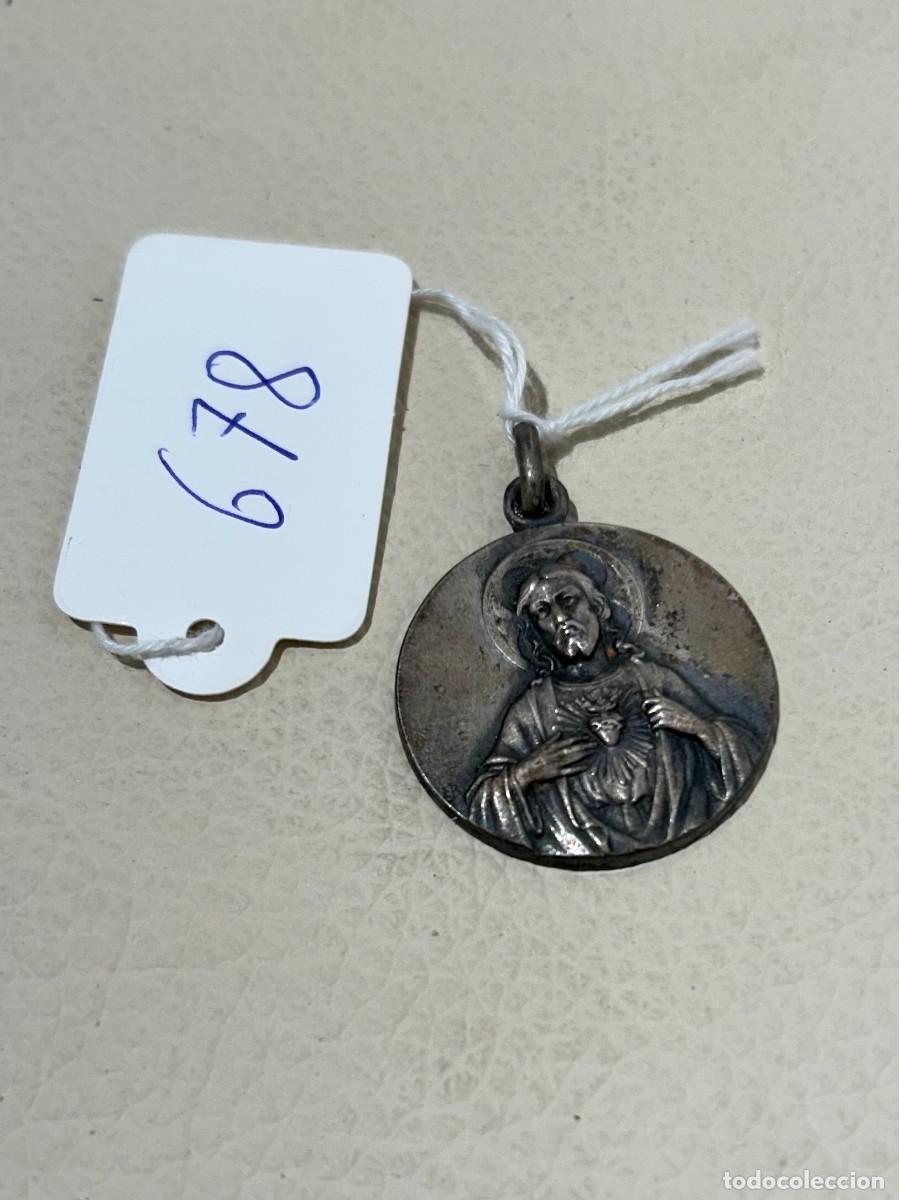 Antig&uuml;edades: MEDALLA RELIGIOSA MET&Aacute;LICA - Foto 2