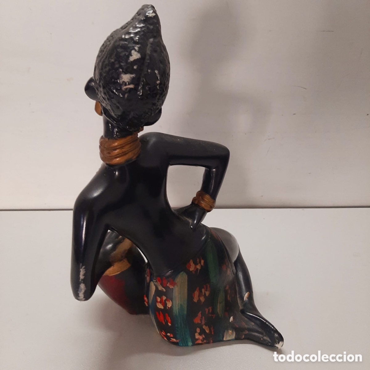 Antig&uuml;edades: Figura escayola - Foto 2