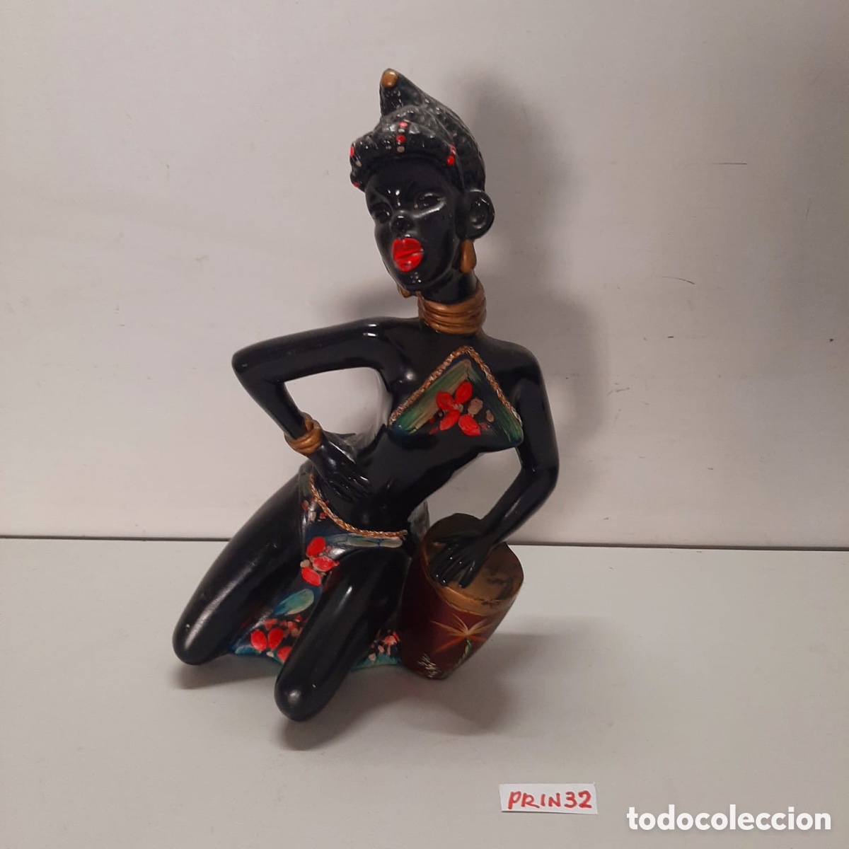 Antig&uuml;edades: Figura escayola - Foto 1