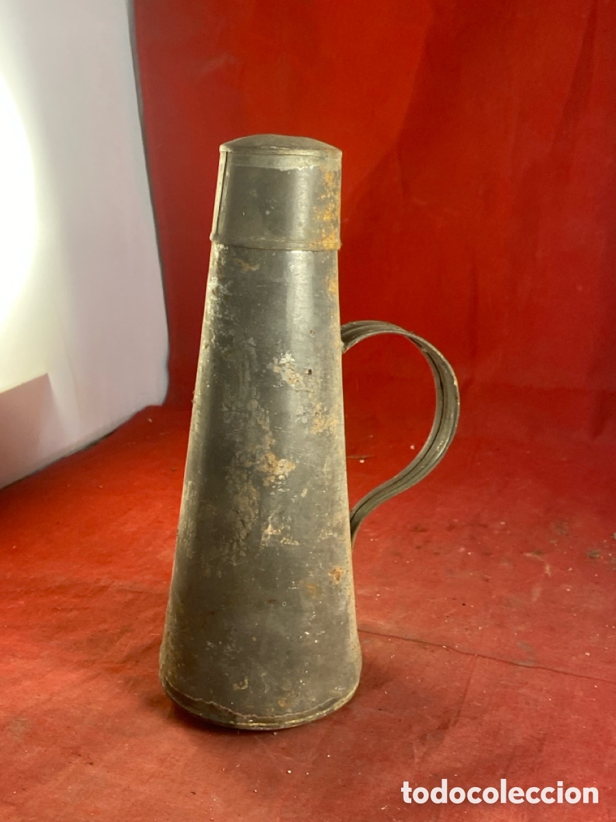 Antig&uuml;edades: Objeto de lat&oacute;n - Foto 1