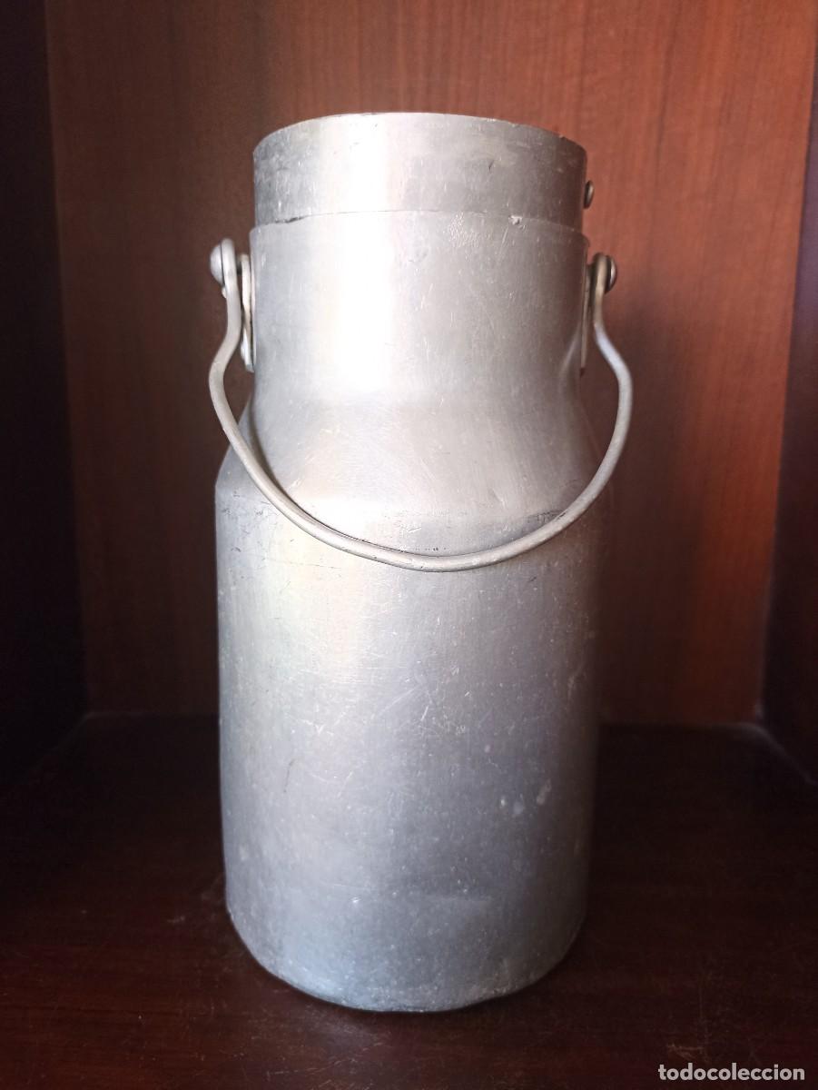 Antig&uuml;edades: LECHERA ANTIGUA ALUMINIO - Foto 1