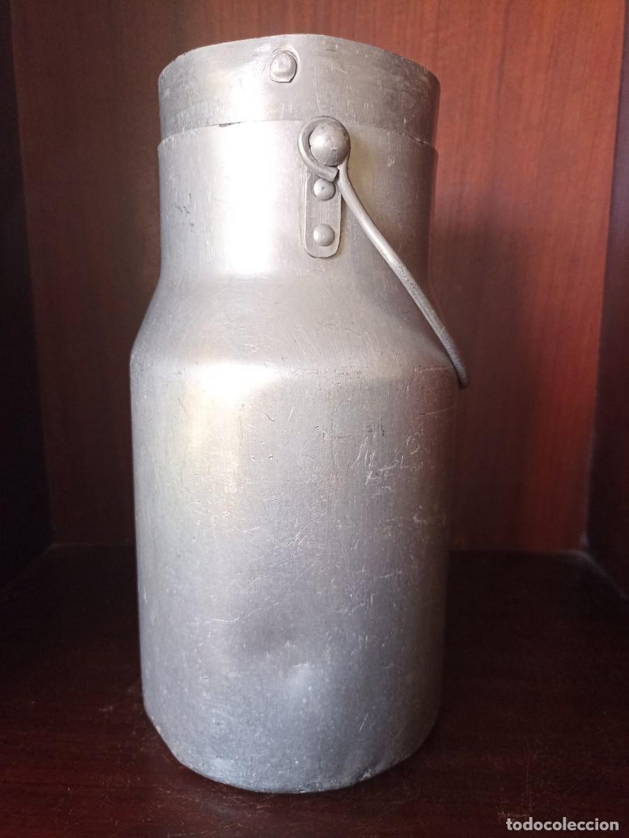 Antig&uuml;edades: LECHERA ANTIGUA ALUMINIO - Foto 2