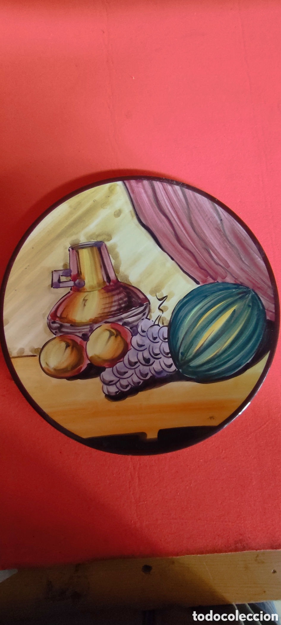 Antig&uuml;edades: PLATO DE CERAMICA - Foto 5
