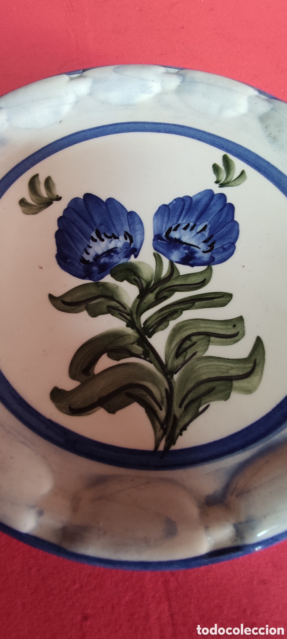 Antig&uuml;edades: Plato de ceramica - Foto 5