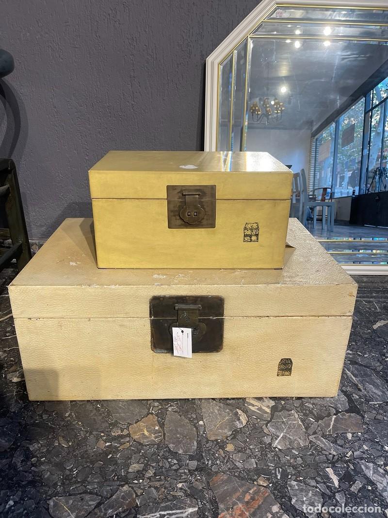 Antig&uuml;edades: dos baul antiguo oriental - Foto 1